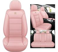 RWTECH Car Seat Covers Universal Set for Vauxhall Monterey / Mokka / Mokka X/Meriva A/Meriva B/Karl/Karl Rocks Car Accessories, Pink