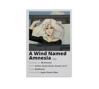 RWTWQGEQWGR A Wind Named Amnesia Movie Poster Art Wall Decorative Aesthetic Cover Poster Design Painting 24x36inch(60x90cm) Unframe-style