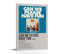 RWTWQGEQWGR Can We Please Have Fun by Kings of Leon Poster Art Wall Decorative Aesthetic Cover Poster Design Painting 08x12inch(20x30cm) Frame-style