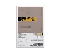 RWTWQGEQWGR Dominic Fike Don't Forget About Me, Demos Album Poster Art Wall Decorative Aesthetic Cover Poster Design Painting 08x12inch(20x30cm) Unframe-style