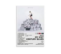 RWTWQGEQWGR My 21st Century Blues by Raye Album Poster Art Wall Decorative Aesthetic Cover Poster Design Painting 08x12inch(20x30cm) Unframe-style