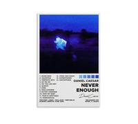 RWTWQGEQWGR Never Enough by Daniel Caesar Album Poster Art Wall Decorative Aesthetic Cover Poster Design Painting 16x24inch(40x60cm) Unframe-style