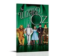 RWTWQGEQWGR The Wizard of Oz Movie Poster Art Wall Decorative Aesthetic Cover Poster Design Painting 24x36inch(60x90cm) Frame-style