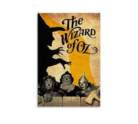 RWTWQGEQWGR The Wizard of Oz Movie Poster Art Wall Decorative Aesthetic Cover Poster Design Painting 16x24inch(40x60cm) Unframe-style