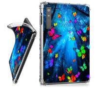 RWUTYTIUL for 6.13" Onyx Boox Palma 2/Boox Palma ePaper Clear Tablet Case, Transparent Shockproof Protective Shell Lightweight TPU Accessories Cover Women Man, Forest Butterfly