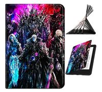 RWUTYTIUL for iPad 6th 5th Generation (9.7 Inch, 2018/2017)/iPad Air 2 Case, Shockproof Smart Protective Multi-Angle Viewing Tablet Cover for Women Men with Auto Sleep/Wake, Night Warriors