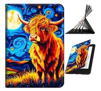 RWUTYTIUL for iPad Air 5th 4th Generation Case (2022/2020) 10.9 Inch & iPad Pro 11 4th/3rd/2nd/1st Gen Case, Shockproof Smart Protective Multi-Angle Viewing Tablet Cover with Auto Sleep/WakeStar Cow