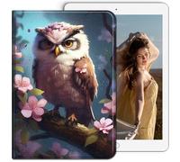 RWUTYTIUL for Samsung Galaxy Tab A7 10.4 Inch 2020/2022 Tablet Case, Multi-Angle Viewing Shockproof Smart Protective Case for Galaxy Tab A7 10.4" SM-T509 T500 T503 T505 T507, Flower Eagle