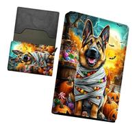 RWUTYTIUL Minimalist Wallet for Men, Womens Pop Up Automatic Wallet Slim Leather Wallet with Money Clip RFID Blocking Credit Card holder Business Gift, Ocean Dragon, Skull Earth