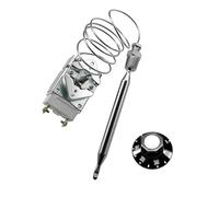 RX-1-36 Thermostat(with Knob) Compatible with Pitco 60125401,Royal Range 3113, Deep Fryer Thermostat 200-400F,1/4" Male Pipe Thread Stuff Box