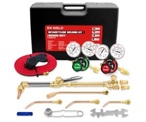 RX WELD Medium Duty Torch Kit with Check Valves