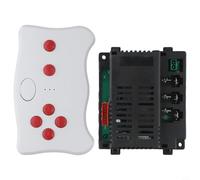 RX19-A 12V Receiver and 2.4G Remote Control for CE Children's Electric Ride-On Car, ABS+Metal Controller with Frequency Matching Function