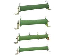 RX20 75W/100W/150W/200W/250W/300W 2/15/22/47/120/220/330/560 20K 150K Ohm Fi Ceramic Tubular Fixed Rheostat Wire Wound Resistor(200W Power,2.2 Ohm)