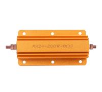 RX24 200W 8R High Power Resistor Aluminum Housing Industrial Electrical Supplies for Power Supply Sensor Elevator Stage Audio
