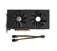 RX590 8GB GDDR5 256bit Gaming Graphics Card with 1460MHz Core Dual Fan Desktop PC GPU Support DirectX 12 OpenGL 4.5 for Gaming Entertainment