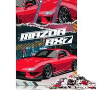 Rx7 Puzzle 1000-teilige Schwer Puzzle Spielzeug Pädagogisches Spiel Impossible Herausforderungsspielzeug Für Erwachsene Und Kinder Ab 12 Jahren 1000pcs (75x50cm)
