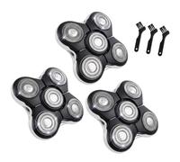 RX7 Shaver Replacement Heads for Remington XR1600, RX7, BOSS XR7120 (3 pcs) | Pack of 3 head shaver shaving head, floating replacement razor heads for men with bald head - waterproof and durable