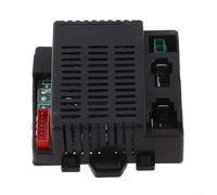 Rx75 12v Controller Kit With 2.4g Wireless Remote For Kids Electric Cars Featuring Smooth Acceleration Technology And Seven Pin Connector Suitable For Replacement Or Upgrade Of Ride On Toys(RX75 12V)