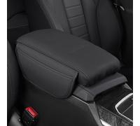 RXBBDL Car Armrest Pad for BMW 3 Series M3 E90 E91 E92 E93 F30 F31 F34 F35 F80 G20 G21 Car Center Console Cover Center Console Pad Car Armrest Seat Box Cover Protector,Black-21 * 33 * 5cm