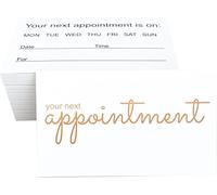 RXBC2011 Appointment Reminder Cards Pack of 100 White