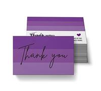 RXBC2011 Thank You for Your Order Cards Your order made my day I hope this package makes yours card Pack of 100 (purple)