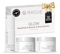 Rxcue - Simplified Skin Care in 3 Steps (Ear Patent): This travel size skincare kit combines a comprehensive Korean 10-step skincare routine with three