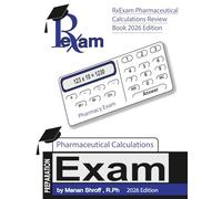 RxExam Pharmaceutical Calculations Review Book 2026 Edition