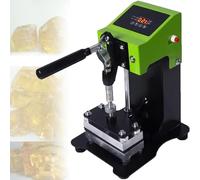 RxGhyl Heat Press Machine for Rosin, Portable Double Heat Press Machine,Mini Rosin Heat Press, Manual Heat Press Machine