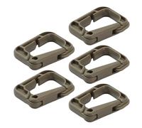 Rxgiasup 200kg Load Bearing Fast Release Clip Permanent Polyamide Substance for Walking and Crisis Circumstances Thin Backpack Clip