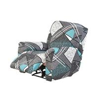 Rxgiasup 4PCS Elastic Polyester Slipcovers Complete Protections Sofa Cover Slip Proo for Armchairs Print Fabric Sofa Cover