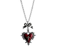 [Rxgiasup] Adjustable Chain Gothic Choker Necklace Heart bowknot cross jewelry accessories give you unique style