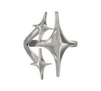 [Rxgiasup] Celestial Inspired Bling Alloy Ring Fashion Jewelry Best Party Anniversary Gift Starlight Ring
