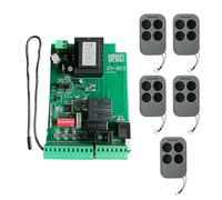 Rxgiasup Compatibility Control Card with Adjustable Sensitivity Auto Close Function & Access Control for Gate Motor Sliding Door Compatible Easy Installs ABS