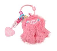 [Rxgiasup] Cute Plush Cartoon Monster Keychain Car Key Ring Party Gift Plush Monster Pendant Decoration Women Girl Teen Cartoon Monster Doll Keychain Animal Toy Bag Pendant, フリーサイズ