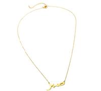 [Rxgiasup] Durable Gold/Silver Tone Necklace Jewelry Crafted from hypoallergenic stainless steel. Perfect for those who want a unique style. Protective Rune Pendant, フリーサイズ