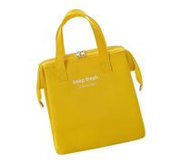 Rxgiasup Insulated Lunch Bag with Leakproof Lining Bright Pastel Color Sturdy Thermal Food Bag for Students School Picnics Lunch Carriers