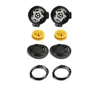 [Rxgiasup] Metal Wire Swivel Automatic Buckle Rope Quick Shoe String Sneakers No Tie Shoelaces Quick Shoe String for Kids and Adults Easy to Use Outdoor Shoes Accessories, Large Black Pentagram, L~XL