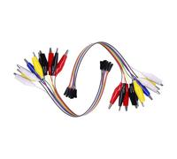Rxgiasup Of 2 Multipurpose Cables Suitable for Student Laboratories Activity and Professional Testing Requirements Alligators Clip Wire