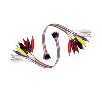 Rxgiasup Of 2 Multipurpose Cables Suitable for Student Laboratories Activity and Professional Testing Requirements Alligators Clip Wire