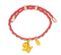 [Rxgiasup] Playful Horse Charm Braided with Stackable Accessories | Designed to celebrate the year of the afternoon, this fashionable everyday wear is perfect for everyday layering
