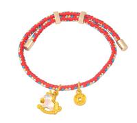 [Rxgiasup] Playful Horse Charm Braided with Stackable Accessories | Designed to celebrate the year of the afternoon, this fashionable everyday wear is perfect for everyday layering