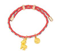 [Rxgiasup] Playful Horse Charm Braided with Stackable Accessories | Designed to celebrate the year of the afternoon, this fashionable everyday wear is perfect for everyday layering