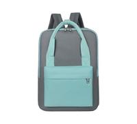 [Rxgiasup] Spacious Student Travel Backpack Cushion and Organized Pocket Design School Backpack School Bag, Greygreen