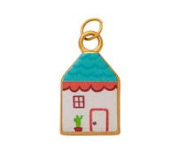 Rxgiasup Stainless Steel Oval Pendant with Handcrafted Painting Jewelry Making Component Elegant Accessories Modern Traditional Pendant Design