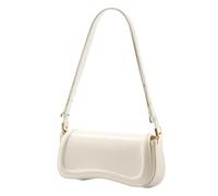 [Rxgiasup] Women's Underarm Bag Practical PU Leather Shoulder Bag Work Handbag Elegant Evening Bag Suitable for Shopping and Social Gatherings, beige