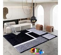 RxiBeFuw DIY Latch Hook Rug Kit | 38 x 52 cm Area Rug & Doormat | Colorful, Contemporary Craft | Pre-Printed Pattern, Easy to Make for Adults & Beginners