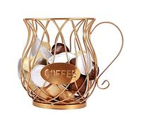 Rxicdeo Coffee Capsule Pod Storage Basket,Countertop Kitchen Storage Holder for Tassimo,Dolce-Gusto