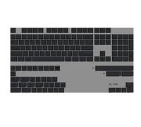 RXJMKCZ Black Japanese PBT Cherry Keycaps Full Set | Heat-sublimated Japanese legends. Fits 61-96% & TKL boards. Full key coverage.(Black English)