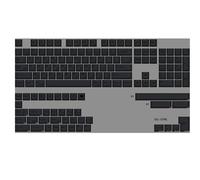 RXJMKCZ Black Japanese PBT Cherry Keycaps Full Set | Heat-sublimated Japanese legends. Fits 61-96% & TKL boards. Full key coverage.(Black Japanese)