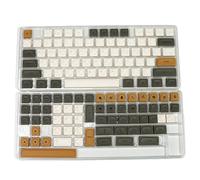 RXJMKCZ Compatible for KBDiy PBT Low Profile Russian Keycaps Set, 138 Custom Glimmer Keys for MX Switch & HitBox(Glimmer Doys-KR)